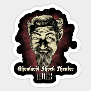 Ghoulardi Shock Theater 1963 Sticker